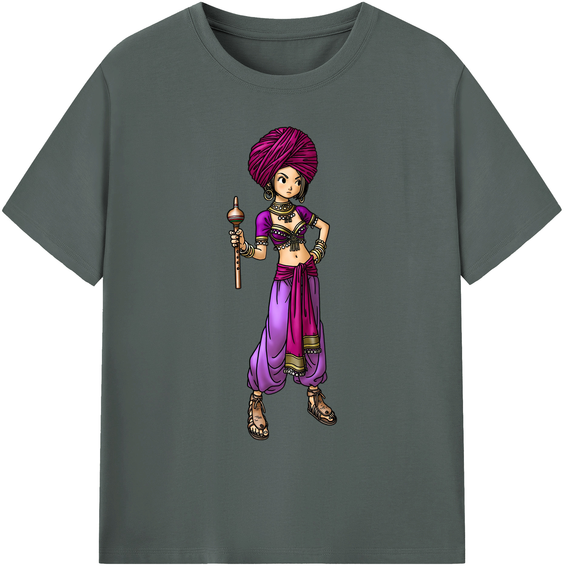 （画像用） ドラゴンクエスト Doragon Kuesuto Dragon Quest 綿100％ メンズ半袖Tシャツ｜肌触りやわらか＆通気性
